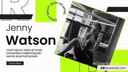 Videohive Abstract Sports SlideShow Video Displays template preview