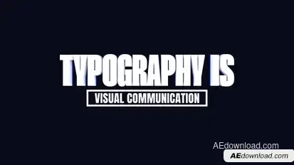 Abstract Text Animations Titles template preview