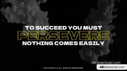 Abstract Text Titles template preview