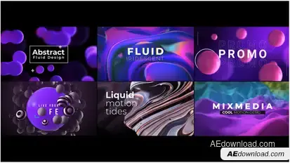 Abstract Titles Titles template preview