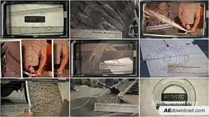 Abstraction Video Displays template preview