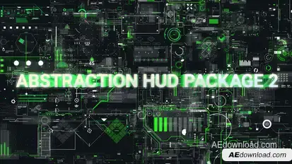 Abstraction HUD Pack 2 Elements template preview