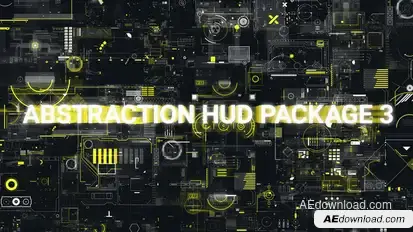 Abstraction HUD Pack 3 Elements template preview