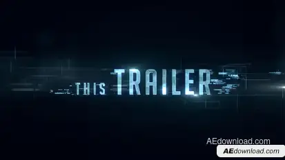 Action Movie Trailer Titles template preview