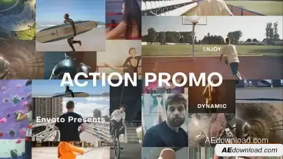 Action Promo Openers template preview
