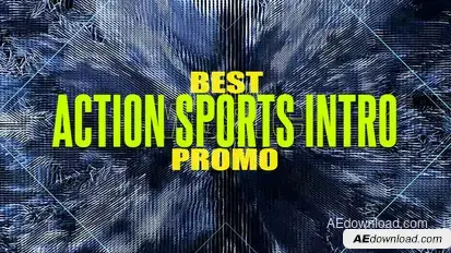 Action Sports Intro Openers template preview