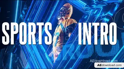 Action Sports Intro Openers template preview