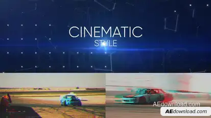 Action Teaser Titles template preview