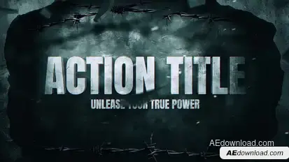 Action Title Pro Titles template preview