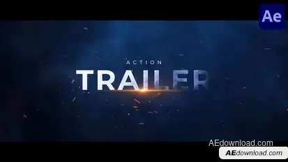 Action Trailer for After Effects Openers template preview