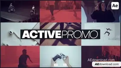 Active Promo Openers template preview