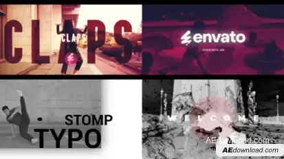 Adaptive Stomps for After Effects Openers template preview