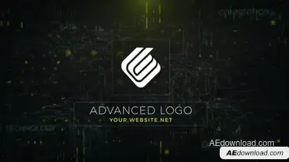 Advanced Technology Logo Logo Stings template preview