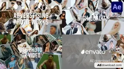 Advertising Photo Works for After Effects Openers template preview