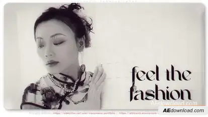 Aesthetic Fashion Intro Openers template preview