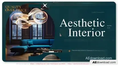 Aesthetic Interior Presentation Openers template preview