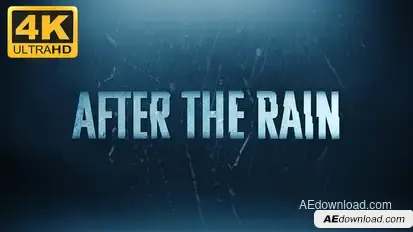 After The Rain - Trailer Titles Titles template preview