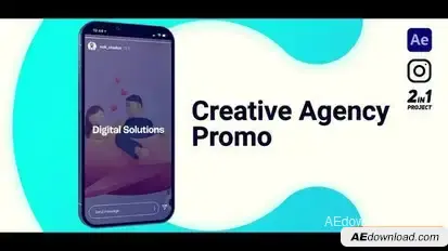 Agency Promo Vertical Openers template preview