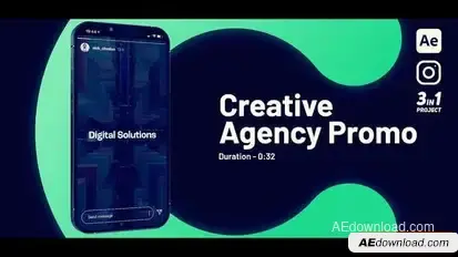 Agency Promo Vertical Openers template preview