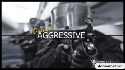 Aggressive Logo Logo Stings template preview