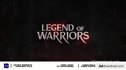 Aggressive Trailer | Cinematic Teaser Titles template preview