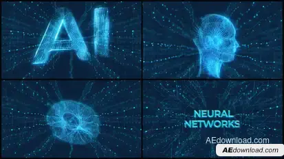 AI Artificial Intelligence Titles | Digital Technology Crypto Project Titles template preview