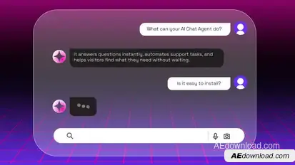 AI Chat Agent Openers template preview