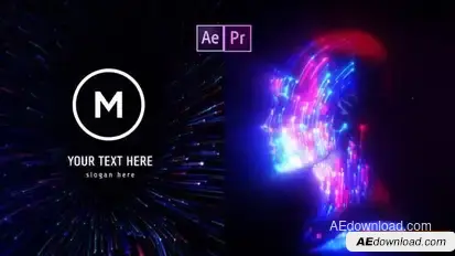 Ai Futuristic Logo Reveal Logo Stings template preview