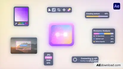 AI Generation Logo Reveal Logo Stings template preview