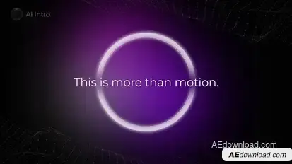 AI Intro Titles template preview