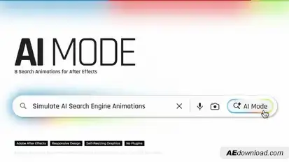 AI Mode Logo Stings template preview