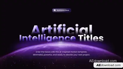 AI-Tech Titles Titles template preview