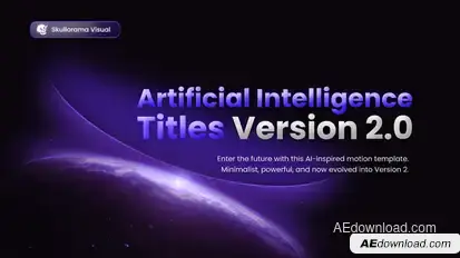 AI-Tech Titles V2 Titles template preview