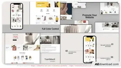 All Devices Website Demo Product Promo template preview
