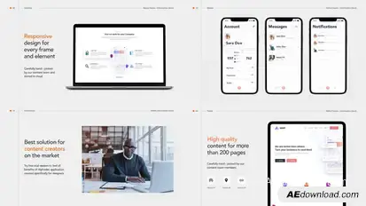 Alpha - App / Website Promo Product Promo template preview
