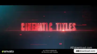 Ambient Titles Titles template preview