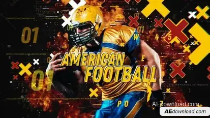 American Football Openers template preview