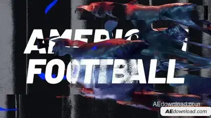 American Football Intro Openers template preview