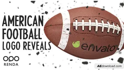 American Football Logo Reveals Logo Stings template preview