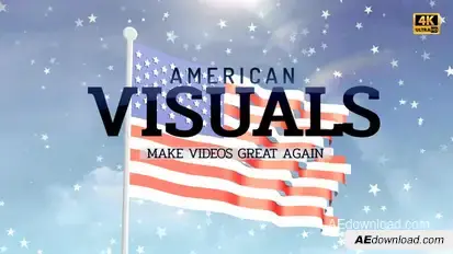 American Visuals Opener Openers template preview