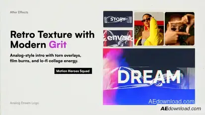 Analog Dream Logo Logo Stings template preview