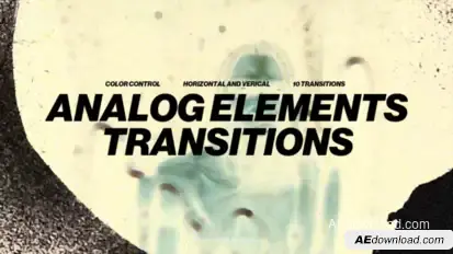 Analog Elements Transitions Elements template preview