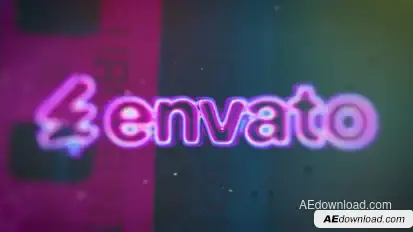 Analog Glow Reveal Titles template preview