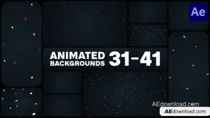 Animated Backgrounds for After Effects Elements template preview