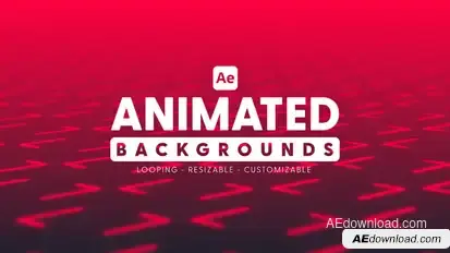 Animated Backgrounds Video Displays template preview