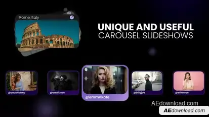 Animated Photo Display Video Displays template preview