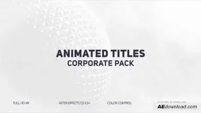 Animated Titles Titles template preview