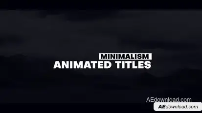 Animated Titles Titles template preview