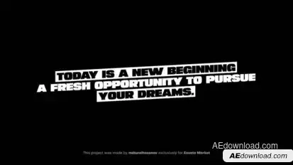 Animated Titles Titles template preview