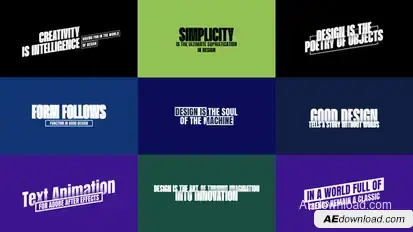 Animated Titles Titles template preview